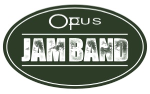 OpusJamBand logo solid green